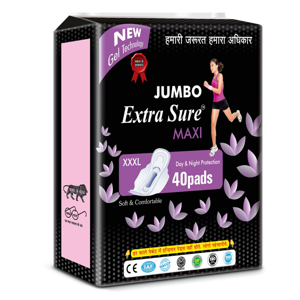 Extra Sure Maxi CARE  (XXXL) – A Pack Contains 40 Pads