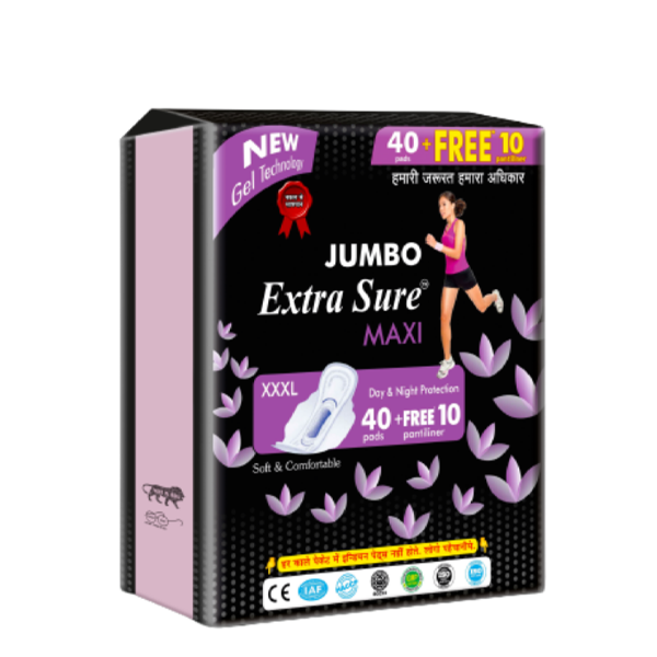 Extra Sure Maxi Care (XXXL) – A Pack Contains 40 + 10 free Pads